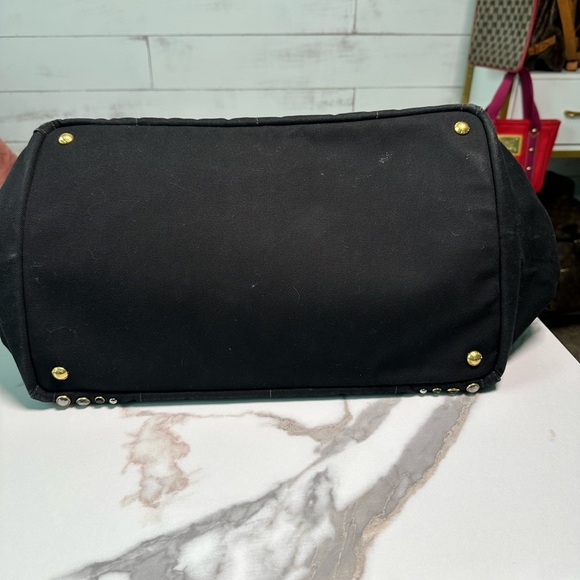 Prada Crystal Studded Canapa Tote Bag - Picture 13 of 13